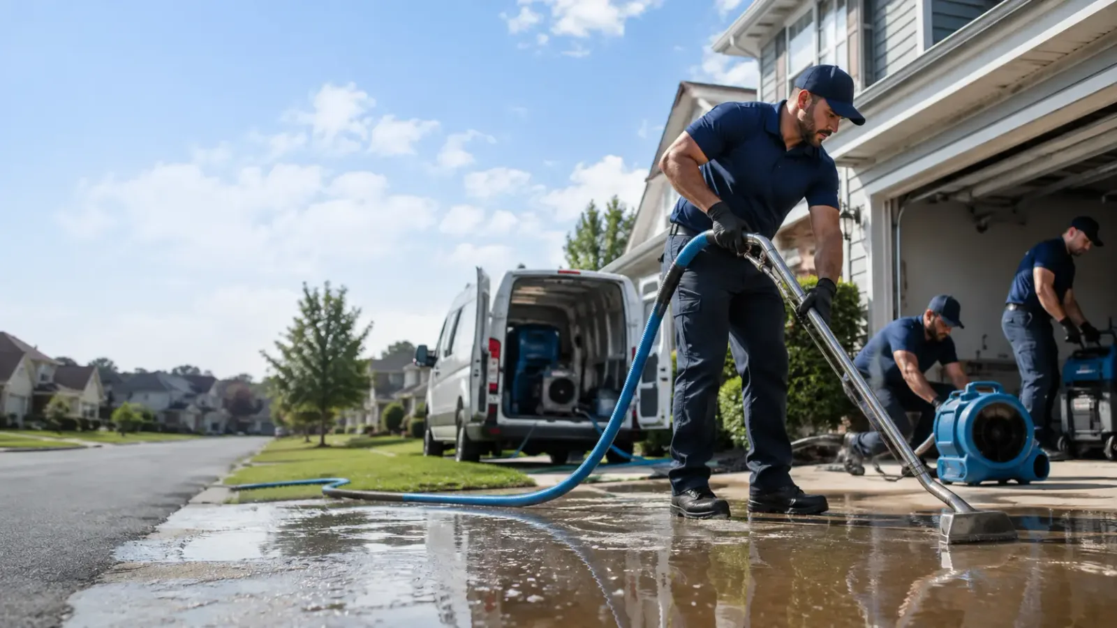 Flood Damage Restoration in Water View, VA